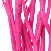Gałązki dekoracyjne Mitsumata 45-60cm różowe 12szt