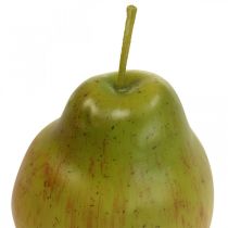 Dekoracja gruszka zielona czerwona, dekoracja owoce, smoczek spożywczy 11 cm