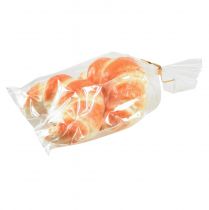 Produkt Realistyczne, dekoracyjne rogaliki, sztuczne wypieki 10 cm, zestaw 2 sztuk do dekoracji witryn sklepowych i salonów wystawowych