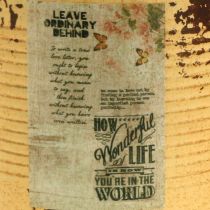 Produkt Pudełko dekoracyjne morelowa doniczka metalowa letnia dekoracja Ø15,5cm W15cm