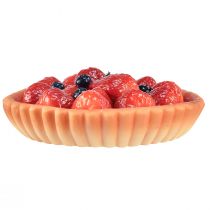 Produkt Atrapa żywnościowa, dekoracyjna truskawka do ciasta cukierniczego, dekoracja tortu, sztuczny tort Ø15cm