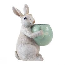 Produkt Dekoracyjny królik z czajniczkiem figurka dekoracyjna dekoracja stołu Wielkanocnego wys. 22,5cm