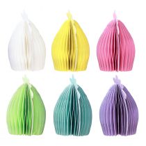 Produkt Kurczaki dekoracyjne z papieru o strukturze plastra miodu 11×6m5×12cm 6szt