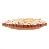 Produkt Dekoracyjne ciasto migdałowe do witryn sklepowych i piekarni, łudząco realistyczne, sztuczne ciasto, 19 cm