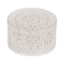 Produkt Koraliki dekoracyjne do nawlekania koralików rzemieślniczych białe 6mm 300g