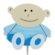 Produkt Wtyczka dekoracyjna baby blue 5cm L25cm 20 szt