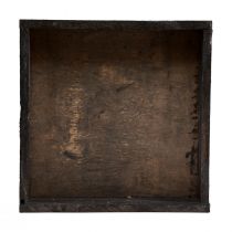 Produkt Taca dekoracyjna kwadratowa drewniana taca brązowa 20×20×3,5cm