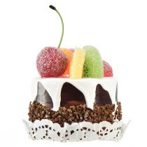 Produkt Dekoracyjne tartaletki z owocami, sztuczne repliki tortów, dekoracja witryny okiennej, zestaw 2 szt. Ø8cm