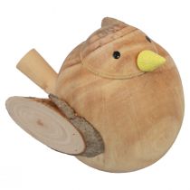 Produkt Ozdobne ptaki Drewniane ptaki Dekoracja stołu wiosna natura 7cm 3 szt