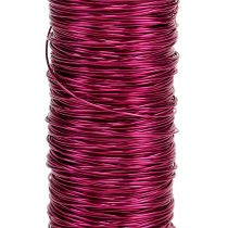 Drut dekoracyjny Ø0,30mm 30g/50m różowy