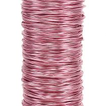 Dekoracyjny drut emaliowany Ø0,30mm 30g/50m Różowy