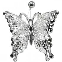 Produkt Dekoracyjna zawieszka motyl, dekoracja ślubna, metalowy motyl, wiosna 6 szt