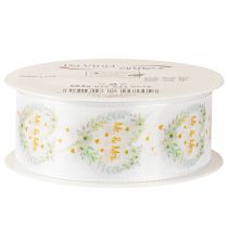 Produkt Ślubna dekoracyjna wstążka satynowa „Pan i Pani” do eleganckiej dekoracji