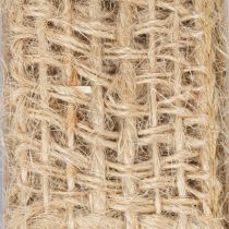 Produkt Wstążka jutowa dekoracyjna, naturalna, 25 mm; wstążka jutowa; rustykalna wstążka prezentowa, 10 m