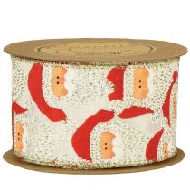 Produkt Wstążka dekoracyjna Mikołaj wstążka dekoracyjna 60mm 10m