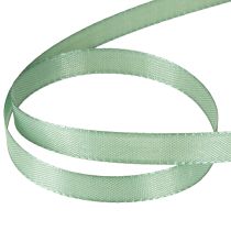 Produkt Wstążka dekoracyjna tafta wstążka prezentowa zielona szałwiowa 10mm 50m