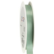 Produkt Wstążka dekoracyjna tafta wstążka prezentowa zielona szałwiowa 15mm 50m