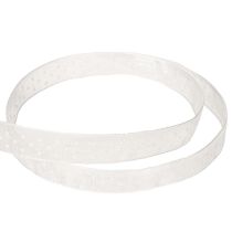 Produkt Świąteczna wstążka dekoracyjna do ozdabiania prezentów i projektów rękodzielniczych, szerokość 1,5 cm, długość 20 m