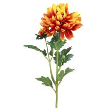 Produkt Dekoracja ze sztucznych kwiatów dalie sztuczne kwiaty pomarańczowe 62cm