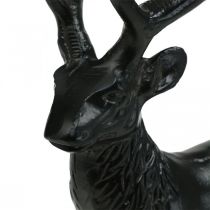 Produkt Deco Deer Deco Reindeer Metal Wood Czarny W25cm