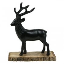 Produkt Deco Deer Deco Reindeer Metal Wood Czarny W25cm