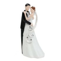 Figurka dekoracyjna para ślubna 10,5cm