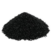 Granulat dekoracyjny czarny 2mm - 3mm 2kg