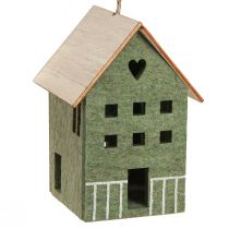 Produkt Wieszak dekoracyjny filcowy dekoracja domu zielony naturalny 6cmx8cmx11cm 4 szt