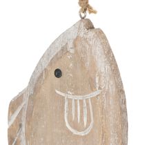 Produkt Dekoracyjny wieszak na ryby z drewna, 21 cm, 2 sztuki