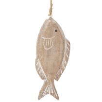 Produkt Dekoracyjny wieszak na ryby z drewna, 21 cm, 2 sztuki