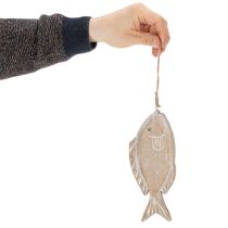 Produkt Dekoracyjny wieszak na ryby z drewna, 21 cm, 2 sztuki