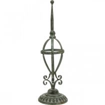 Wieszak na wieniec metalowy antyczny wygląd, dekoracja stołu shabby chic W51cm