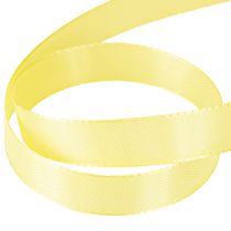Produkt Wstążka dekoracyjna tafta wstążka prezentowa jasnożółta 15mm 50m