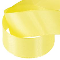 Produkt Wstążka dekoracyjna tafta wstążka prezentowa jasnożółta 40mm 50m