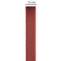 Produkt Wstążka prezentowa, świąteczna wstążka z tafty do rękodzieła, szerokość 15 mm, długość 50 m