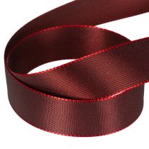 Produkt Wstążka prezentowa, elegancka i błyszcząca wstążka z tafty na okazje świąteczne, szerokość 25 mm, długość 50 m