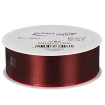Produkt Czerwona dekoracyjna wstążka z tafty, uniwersalna, 40 mm x 50 m