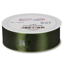 Produkt Wstążka satynowa do pakowania prezentów, taftowa, zielona, szerokość 40mm, długość 5m