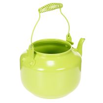 Produkt Dekoracyjny czajniczek jako wazon na kwiaty, nostalgiczny styl retro