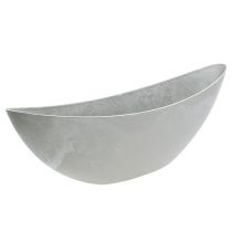 Produkt Miska dekoracyjna jasnoszara 55,5cm x 14cm W17,5cm 1 szt