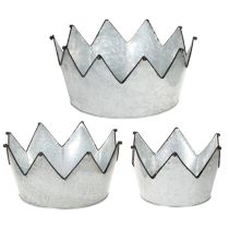 Produkt Miska dekoracyjna metalowa korona Ø26,5/22,5/19cm zestaw 3 szt.