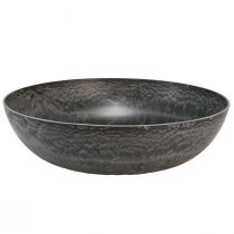 Produkt Miska dekoracyjna okrągła doniczki szara Ø37cm wys.10,5cm 3szt