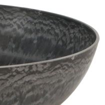 Produkt Miska dekoracyjna okrągła doniczki szara Ø37cm wys.10,5cm 3szt