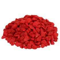 Produkt Kamienie ozdobne 9mm - 13mm czerwone 2kg