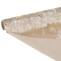 Produkt Bieżnik, tkanina dekoracyjna, wzór, szerokie kokardy, 35x120cm, 2 sztuki
