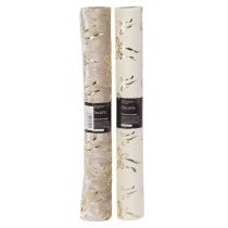 Produkt Bieżnik, tkanina dekoracyjna z wąskimi kokardkami, na rolce, 120x35cm, 2 sztuki