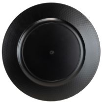 Produkt Talerz dekoracyjny okrągły plastikowy talerz dekoracyjny srebrny Ø33cm