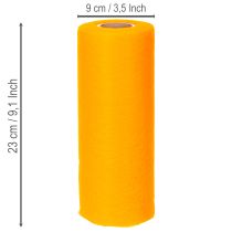 Produkt Bieżnik stołowy z włókniny, żółty, 23 cm, nowoczesna dekoracja stołu w rolce