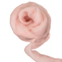 Produkt Sznurek wełniany dekoracyjny w kolorze różowym, 2m, do filcowania, do rękodzieła i florystyki