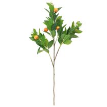 Produkt Dekoracyjna gałązka pomarańczy i kwiaty Sztuczna gałązka pomarańczy 78cm
